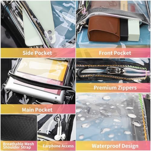 Hydration Backpack, Water Backpack with 2L Hydration Bladder, Rave Backpack Hydration Pack, Festival Essential for Raves, Hiking, Cycling, Climbing, Running, Outdoor, Camping and More - Image 4